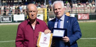 La Real Normanna premia Fiorillo e la Croce Rossa. Il medico sociale: “Un onore e un piacere collaborare con don Peppe De Michele”