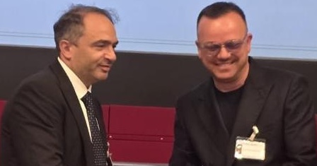 Vanvitelli Award, Santangelo premia Gigi D’Alessio e il prof D’Ippolito: “Occasione importante di promozione del territorio”