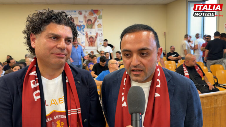 VIDEO Real Aversa, inizia il nuovo corso targato Tinto-Diana: “Massimo impegno per risultati importanti”