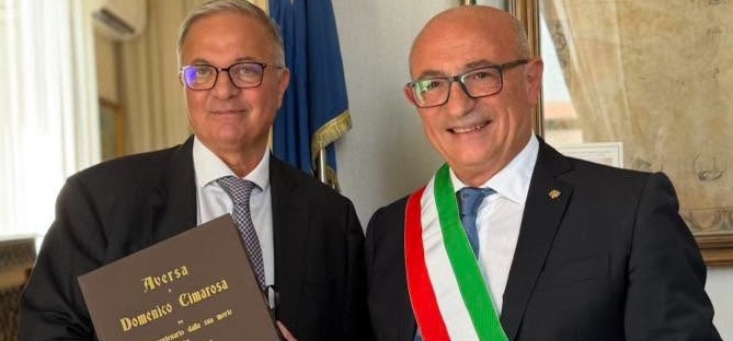 Aversa: sindaco Matacena e amministratori incontrano al municipio il presidente del Tribunale Napoli Nord Mungo