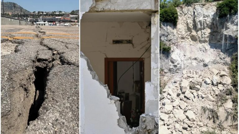 Pozzuoli, emergenza sfollati: oltre 300 persone senza casa. Riprende il traffico marittimo