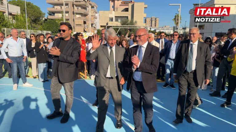 VIDEO Da Aversa il bilancio del ministro Abodi a Italia Notizie: “Già realizzati 1.495 playground al Sud”