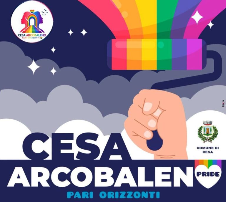 Cesa, il gay pride divide la popolazione: ma il grigiore dei pregiudizi sarà spazzato via dal bel tempo